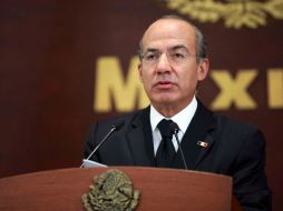 Hoy, el Presidente Felipe Calderón dará a conocer datos de su Quinto Informe de actividades. ARCHIVO  /