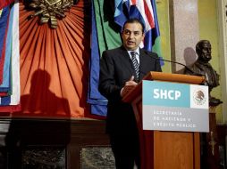 Ernesto Cordero, secretario de Hacienda. EL UNIVERSAL  /