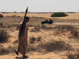 Las ciudades de Sirte, Beni Walid y Sabha continúan bajo poder de los fieles a Gadhafi. AP  /