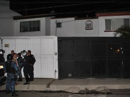 La casa de seguridad fue encontrada sobre la calle Delicias al cruce con Matamoros. O. RUVALCABA  /