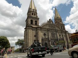 La estrategia de vigilancia durante la justa deportiva presenta el 90% del avance. A. GARCÍA  /