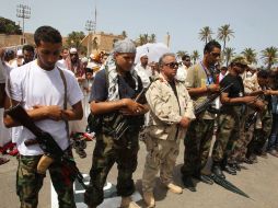 El rifle Kaláshnikov AK-47 se convirtió en un elemento decisivo para derrocar a Gadhafi. EFE  /