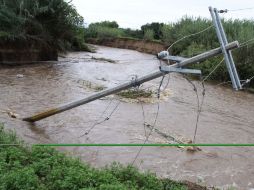 Mas de 800 familias sufrieron afectaciones en sus viviendas en la comunidad de Santa Ines yatzechi, Oaxaca. NTX  /