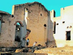 Santa Brígida. Restos del hospital que la rodea. EL UNIVERSAL  /