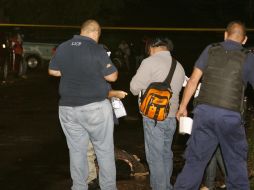 El hombre no identificado tenía aproximadamente 35 años de edad y fue encontrado con cinta en la boca. O. RUVALCABA.  /