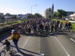 Guadalajara es una de las ciudades mexicanas en donde el ciclismo se ha posicionado con mayor fuerza en la agenda pública. ARCHIVO  /