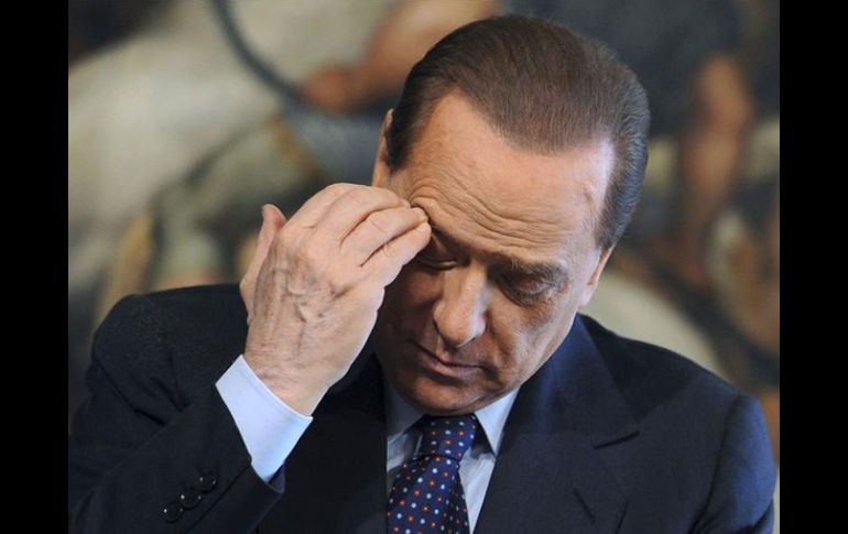 El funcionario italiano dijo que el partido no necesita realizar una consulta popular para saber que Berlusconi es el líder. ARCHIVO  /