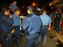 Hasta el momento los elementos de seguridad informan que no hay ningún detenido. ARCHIVO  /