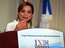 Josefina Vázquez Mota anunció hoy que pedirá licencia a su cargo de diputada. EL UNIVERSAL  /