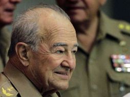 Los restos de Regueiro fueron cremados y depositados en una sala del Ministerio de las Fuerzas Aéreas. AP  /