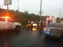 Fuerte lluvia provoca daños en la Zona Metropolitana de Guadalajara. Imagen tomada de Twitter @ZuzuRC  /