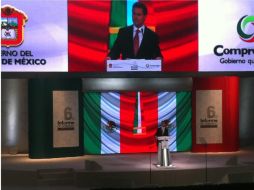 El gobernador señaló que es el mayor reto acabar con el miedo y renovar la esperanza, con un nuevo rumbo y visión. EL UNIVERSAL  /