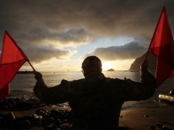 La búsqueda entró en una etapa en que se puede encontrar la presencia de cuerpos desmembrados. REUTERS  /