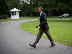 El mandatario aseguró que pese a disputas entre demócratas y republicanos, aún pueden trabajar juntos para crear  empleos. AFP  /