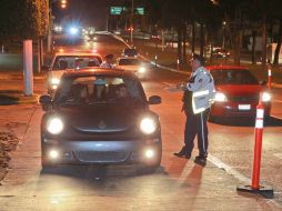 Las pruebas de alcoholemia se aplican sólo a conductores que incurrieron en alguna infracción al reglamento de vialidad. E. PACHECO.  /