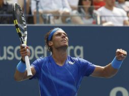 Rafael Nadal durante la US Open contra David Nalbandian. REUTERS  /