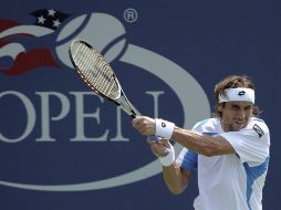 David Ferrer durante el partido contra Florian Mayer en el Us Open. EFE  /