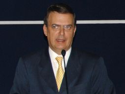 Ebrard ha manifestado su disposición de acudir a la ALDF y escuchar únicamente los posicionamientos de los partidos. ARCHIVO  /