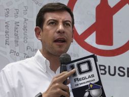 Miguel Castro resaltó que debe existir conciencia por parte de los conductores para acatar la ley y no excederse en el alchohol.ARCHIVO  /