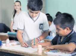 El grupo 5º “A” de la Escuela Urbana #90 “María Teresa de la Cueva”. J. SÁNCHEZ  /