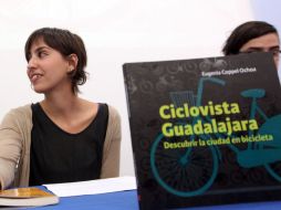 Eugenia Coppel, autora de 'Ciclovista Guadalajara' A. HINOJOSA  /
