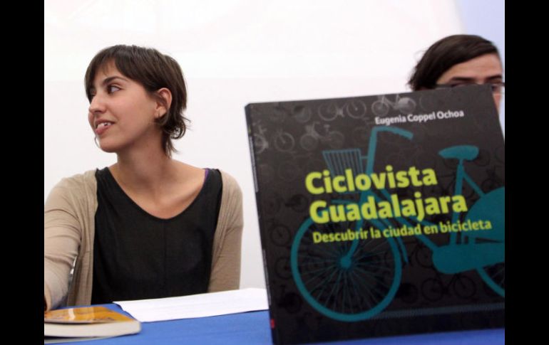 Eugenia Coppel, autora de 'Ciclovista Guadalajara' A. HINOJOSA  /