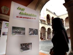 En el Congreso fueron colocados paneles con información sobre la ley salvavidas, a un año de su entrada en vigor. M. FREYRÍA  /
