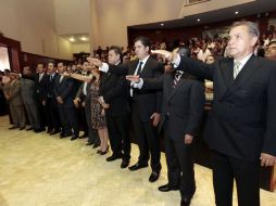 Los diputados locales, obligados a responder a las suspensiones que frenan la elección y toma de protesta de los magistrados. ARCHIVO  /