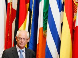 El presidente del Consejo Europeo, Herman Van Rompuy hoy, en Bruselas. REUTERS  /