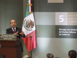 El Presidente emite un discurso en el Complejo Panamericano de Voleibol. S NÚÑEZ  /