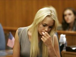 En el pasado Lohan había sido acusada de robar un abrigo de pieles. EFE  /