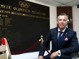 Carlos Andrade Garín muestra confiaza a 37 días del inicio de la justa continental. MEXSPORT  /