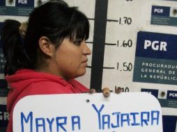 Además de tener gran cantidad de estupefacientes, a la detenida se le encontró una subametralladora. ARCHIVO  /