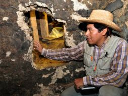 Esta tumba de élite corresponde al periodo Epiclásico (600-900 d.C.). EL UNIVERSAL  /