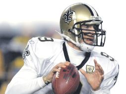 Drew Bress, mariscal de campo de los Santos. ESPECIAL  /