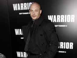 Hardy llega a la premier de 'Warrior' en Los Ángeles. AP  /