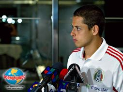 Javier Hernández será protegido por su club ante un posible interés de equipos en Europa. MEXSPORT  /