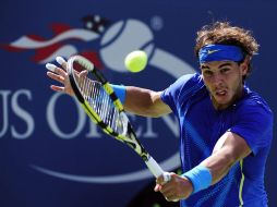 Rafael Nadal ganó sin problemas su partido en el US Open. EFE  /