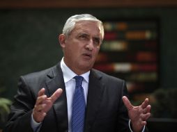 Otto Pérez encabeza los sondeos para primer mandatario en Guatemala. REUTERS  /