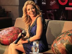 La visita de la cantante es parte de su compromiso que año con año realiza en este lugar. ARCHIVO  /