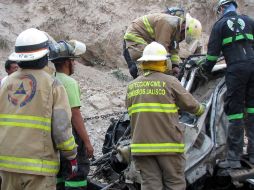 Elementos de Protección Civil de Jalisco se encuentran en el lugar atendiendo el servicio. ARCHIVO  /