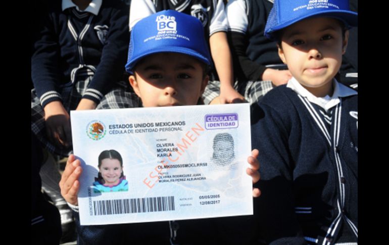 El fallo de la Suprema Corte otorga certeza jurídica a la emisión de la Cédula de Identidad para Menores. ARCHIVO  /