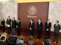 El Presidente Felipe Calderón anunció hoy cambios en su gabinete. NTX  /