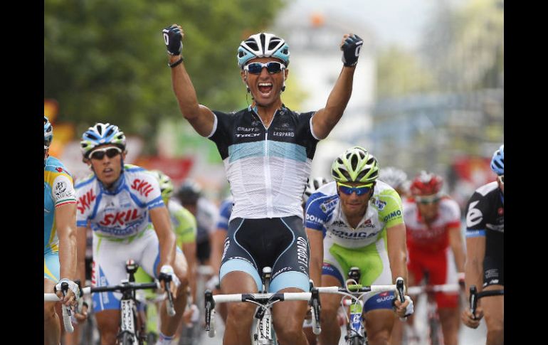 Daniele Bennati cronometró cuatro horas 39 minutos 20 segundos. EFE  /