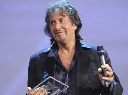 El actor estadounidense Al Pacino fue homenajeado en el festival. EFE  /