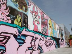 Hasta en las paredes se puede encontrar la imagen de Huichi, Gavo y Leo. La muestra es este mural en el Parque Juárez. A. HINOJOSA  /