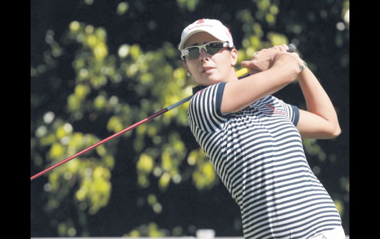 Sophia Sheridan cayó hasta el puesto 68 tras la segunda ronda. MEXSPORT  /