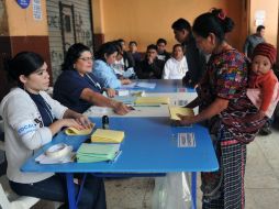 Los más de 7.3 millones de ciudadanos convocados a las urnas deben elegir presidente y otros cargos. AFP  /