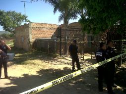 En la población de Santa Lucía, en el municipio de Zapopan, fueron localizados los cuerpos sin vida de dos hombres. M. PATIÑO.  /