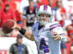 Ryan Fitzpatrick en acción durante el juego de los Bills contra los Kansas. REUTERS  /
